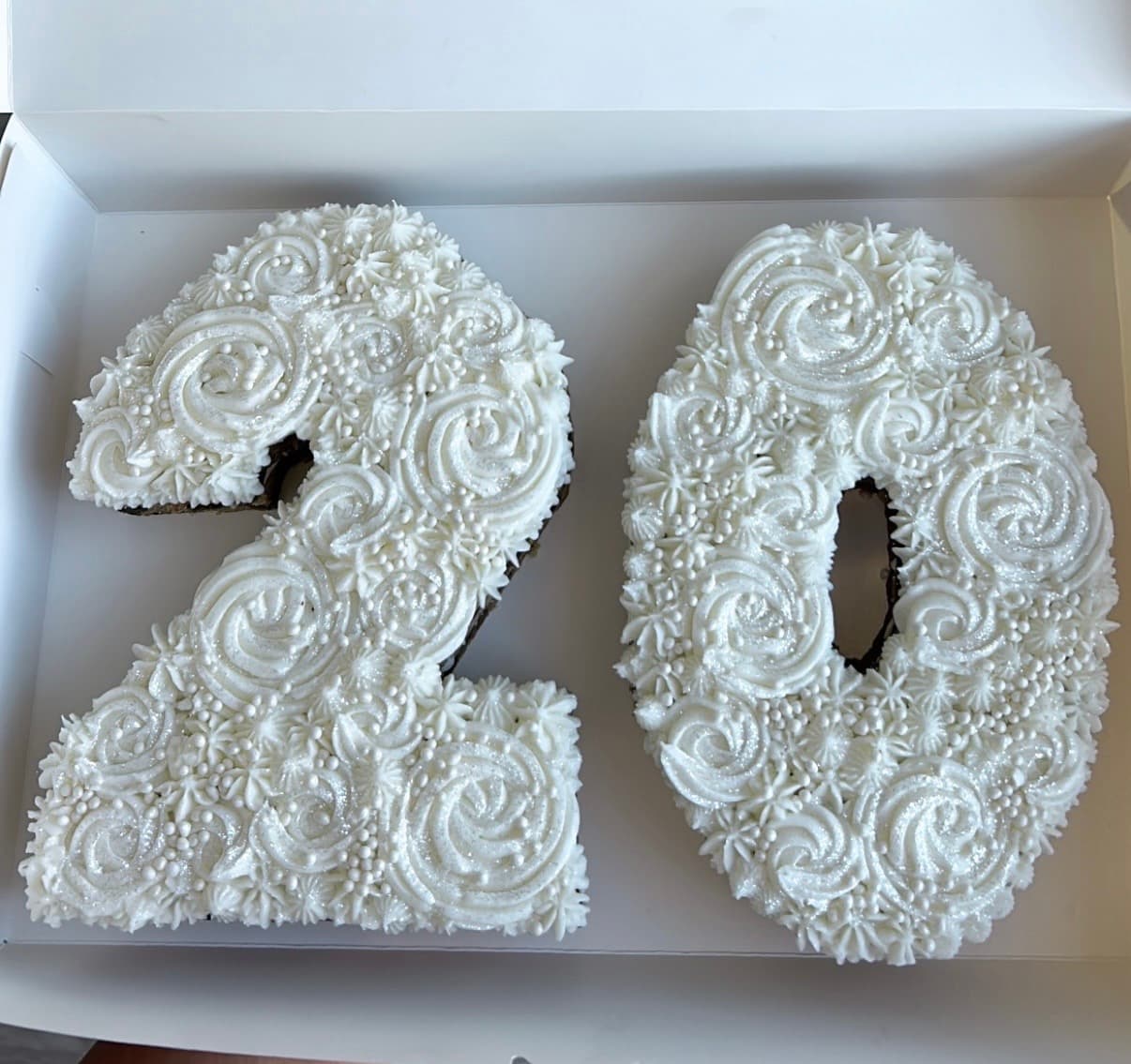 20 · Number Cakes · Birthday