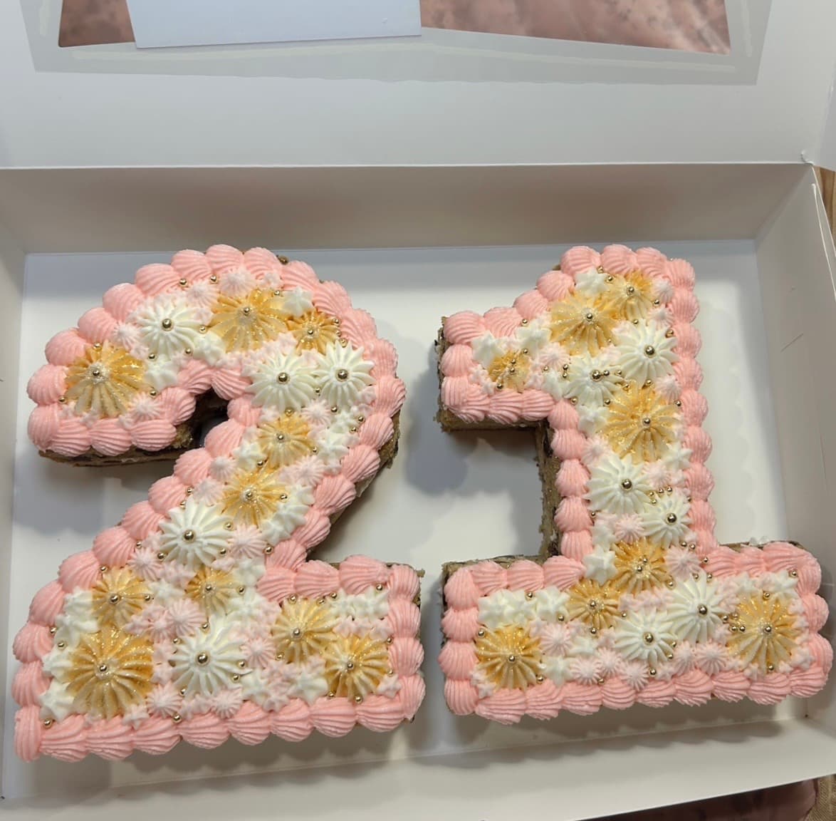 21 · Number Cakes · Birthday