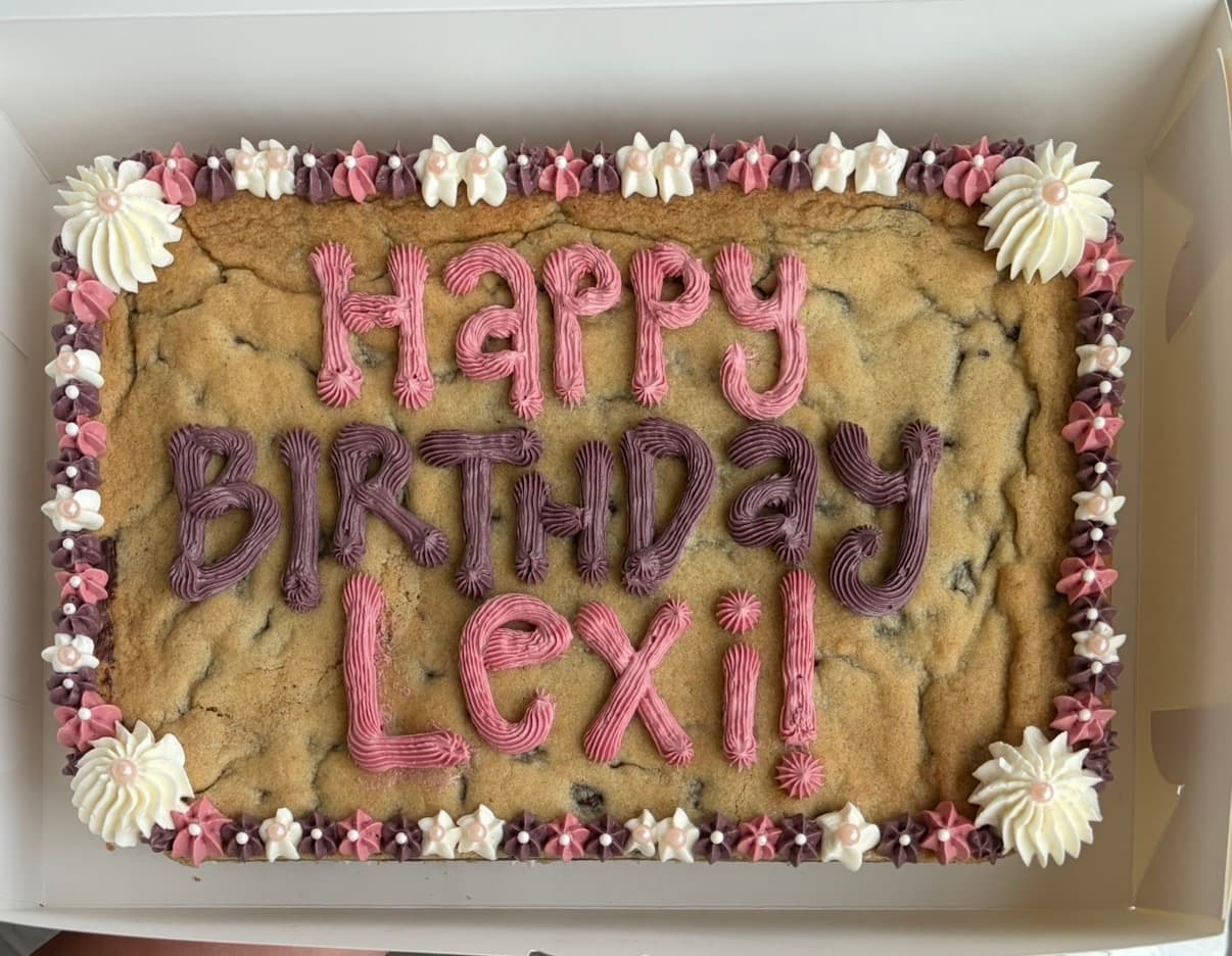 Birthday Cookie Cake · Cookie Cakes · Birthday